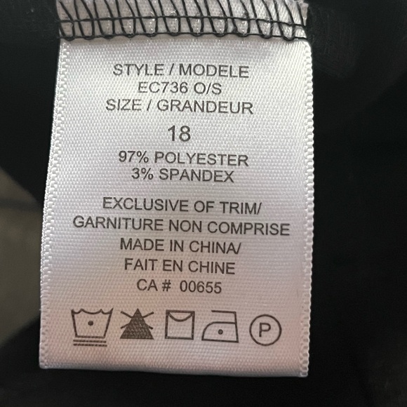 VGC US 18 Reitmans Plus Black and White Pencil Skirt - Picture 4 of 4